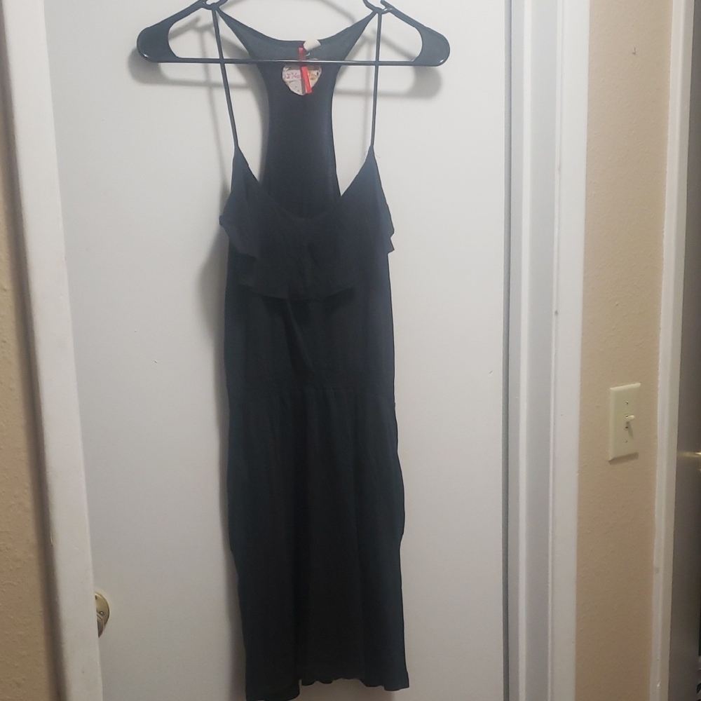 Element Black Midi Dress